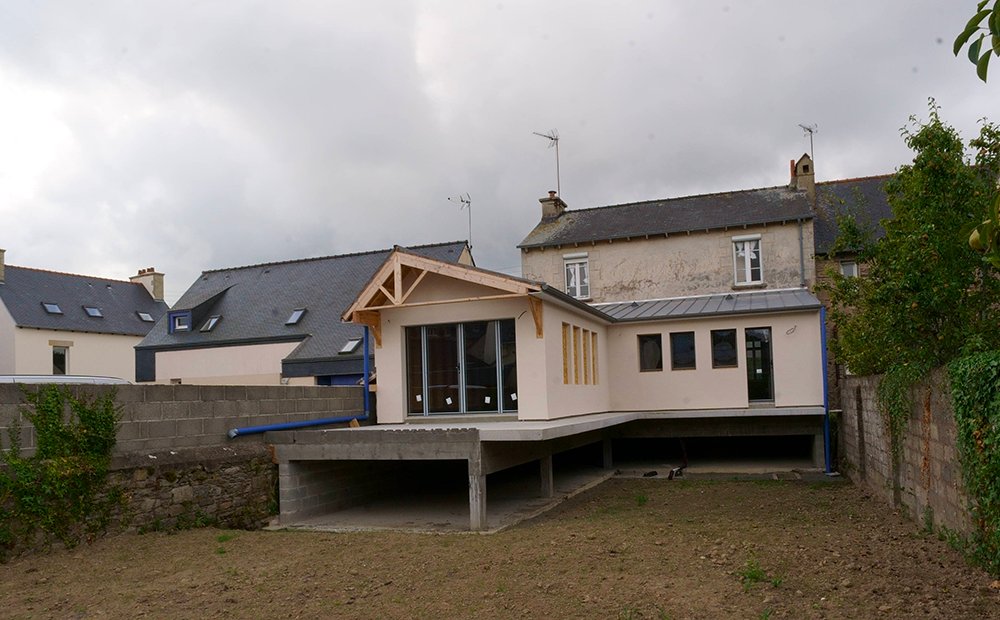 Extension bois à paimpol