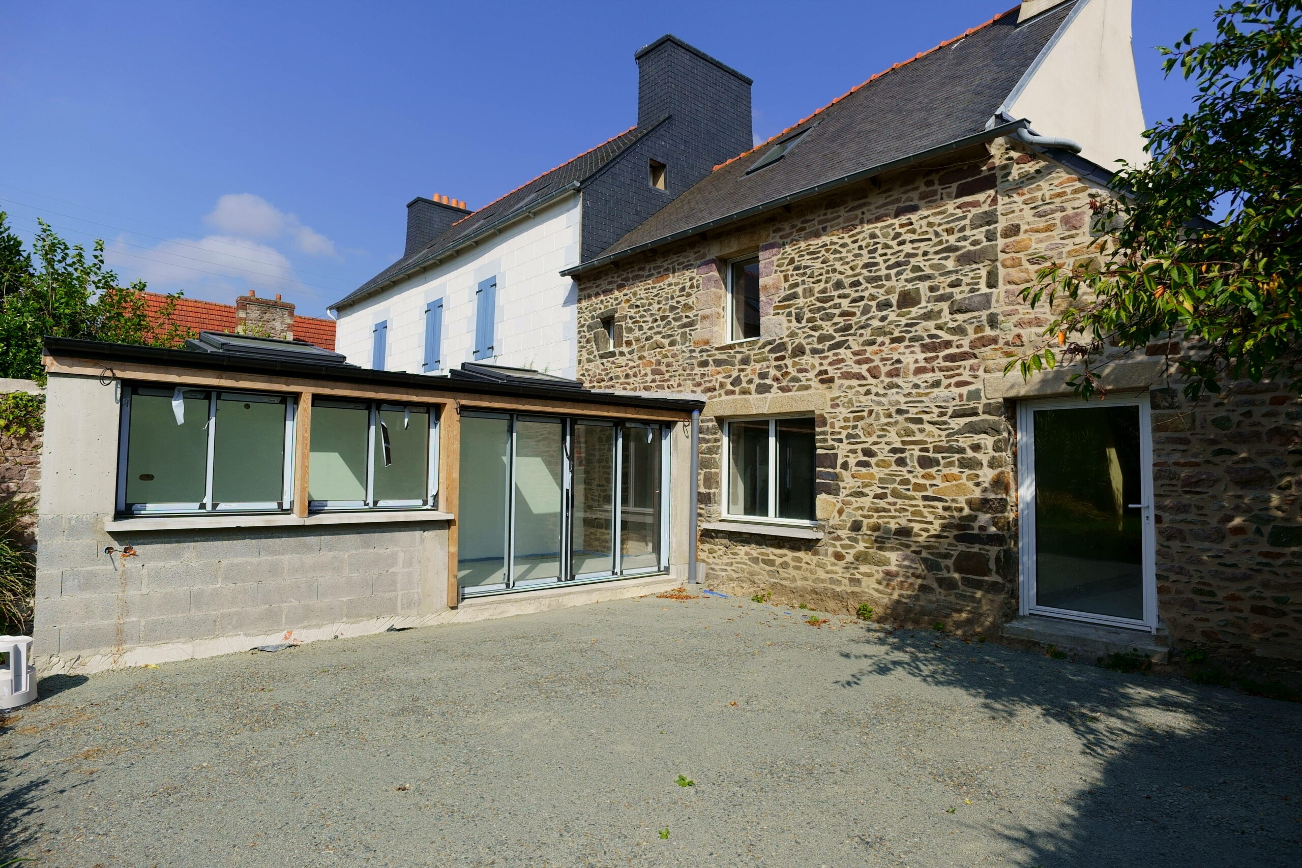 extension d'un maison à paimpol